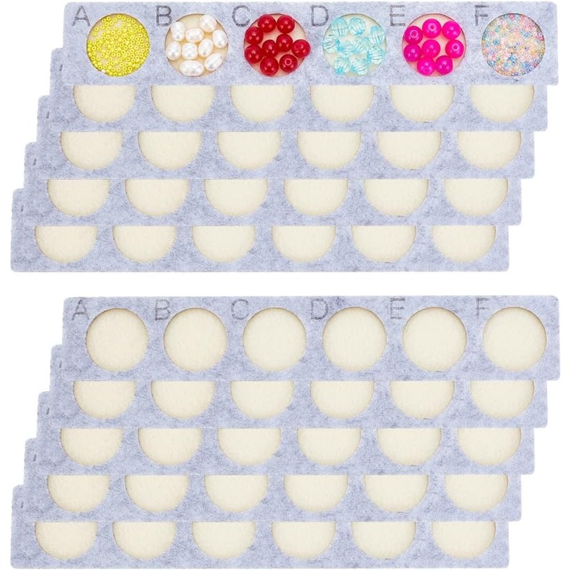 Jewelry Making Board - 10pcs Bead Design Trays Bead Mat