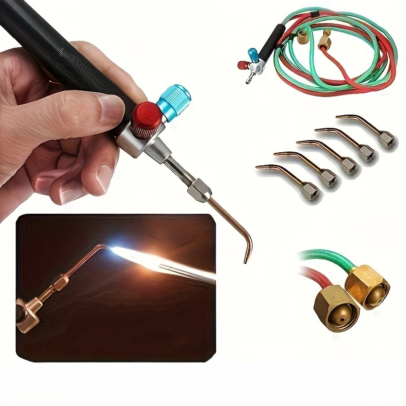 Jewelry Making Torch - 5 Tip Oxygen Welding Torch Kit