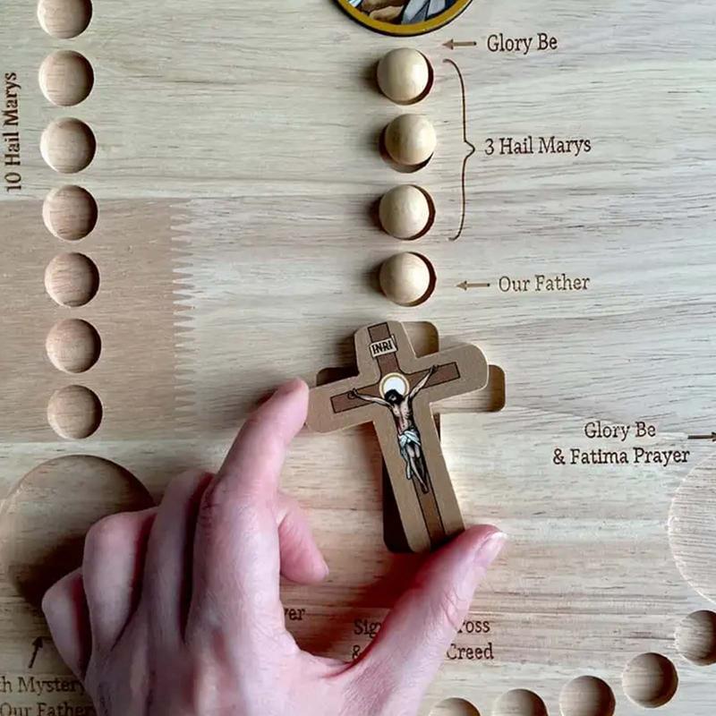 Wooden Rosary Beads Board With - đánh giá và giá Jewelry Making Board