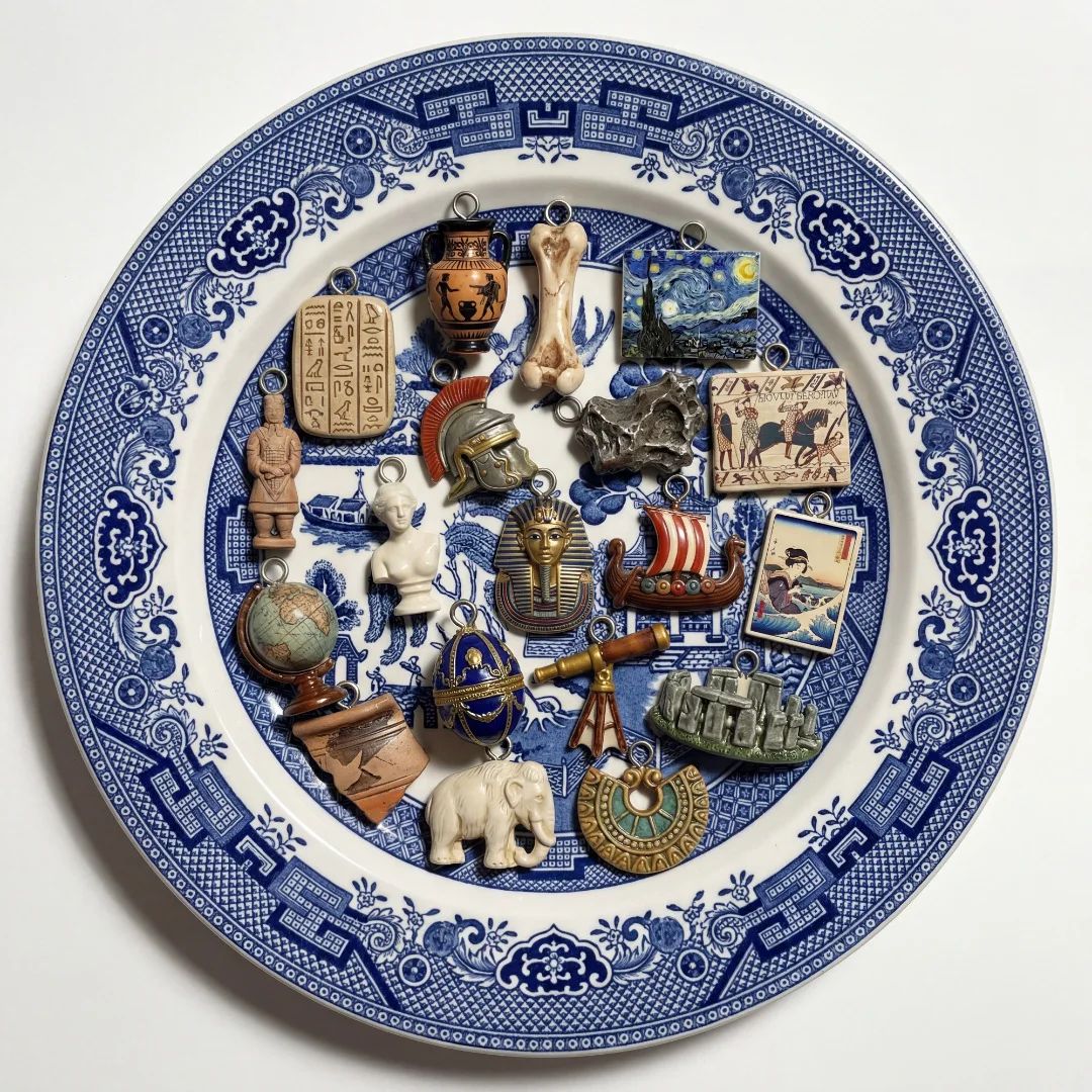 Mini Pendant Antique World His - đánh giá và giá Jewelry Making History