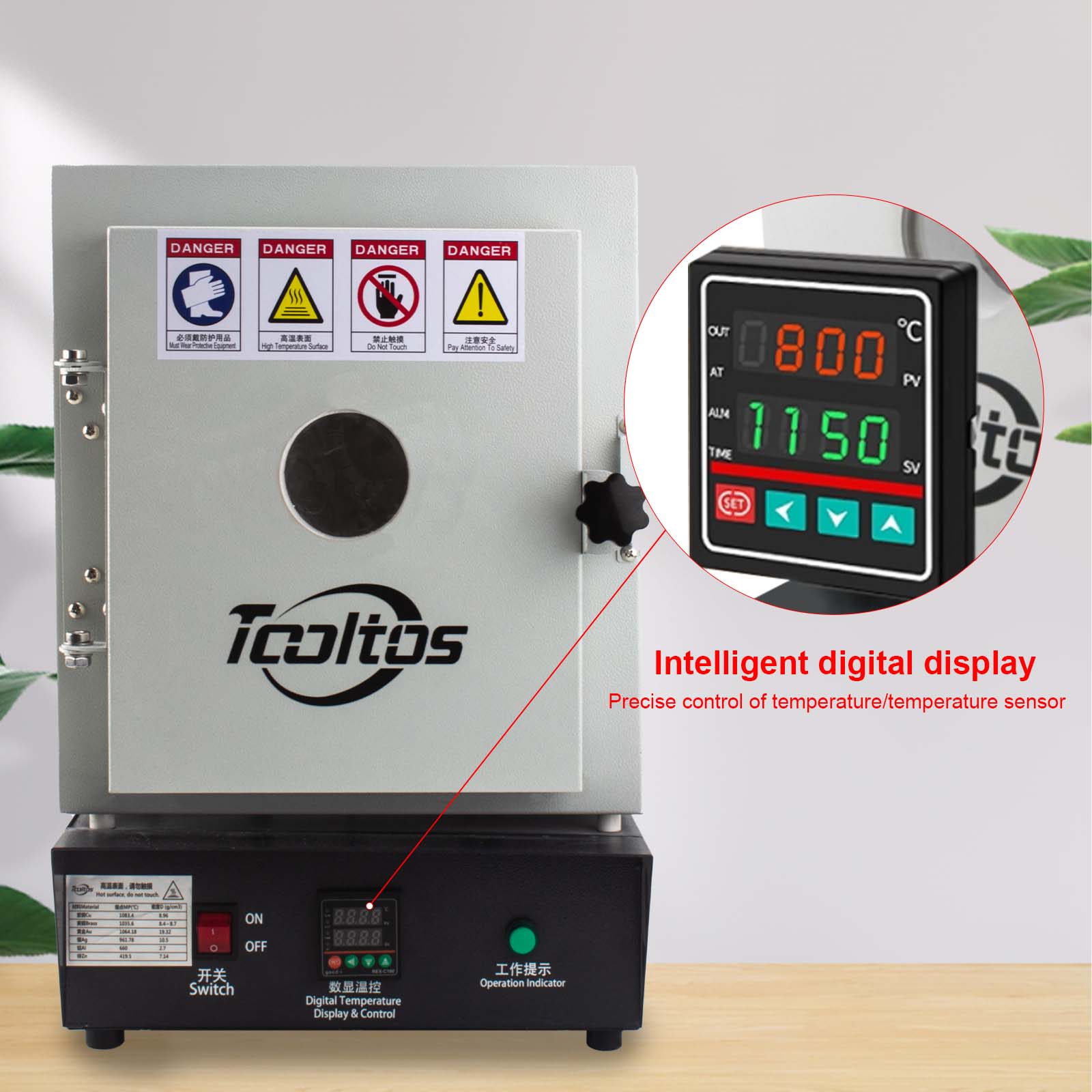 1150℃ High-Temp Muffle Furnace - đánh giá và giá Jewelry Making Machines