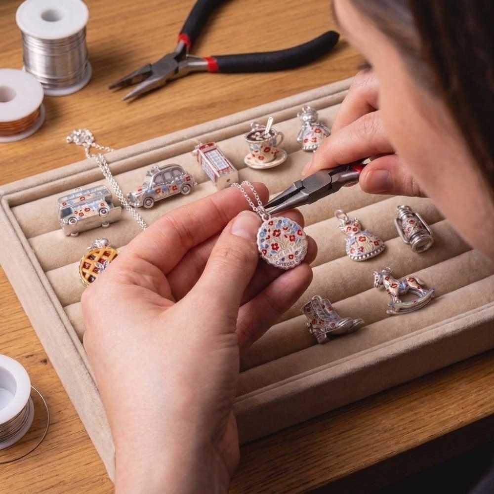 Stainless Steel Cartoon Pendan - đánh giá và giá Jewelry Making London